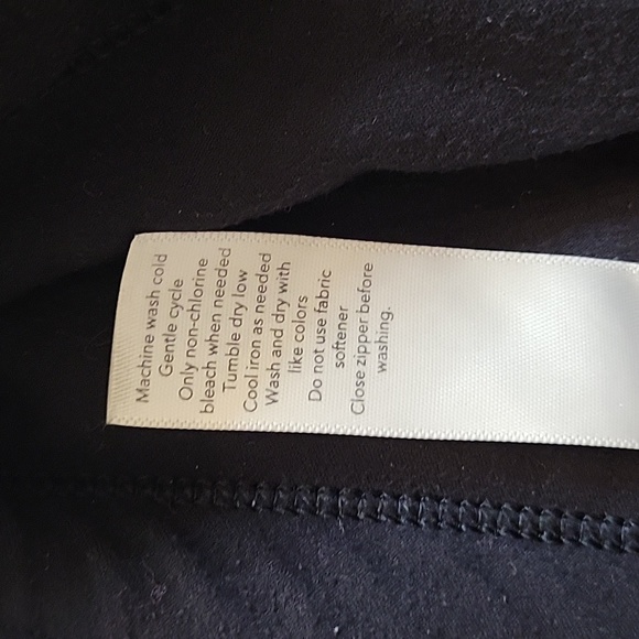 Athleta Peak Hybrid Fleece lined 3 pocket tights womens size M - Picture 11 of 11